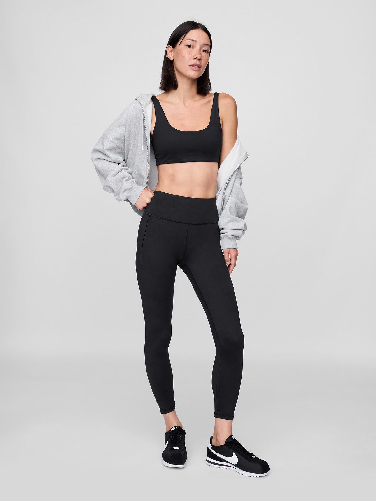 Image number 1 showing, GapFit High Rise Power 7/8 Leggings