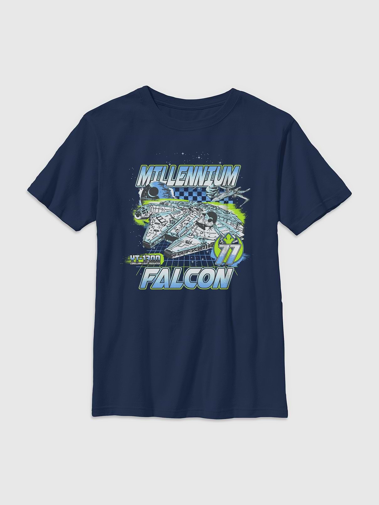 Image number 1 showing, Star Wars Millennium Race Gender-Neutral Graphic T-Shirt for Kids