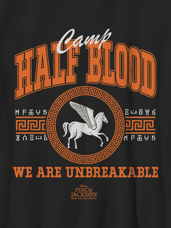 Percy Jackson Collegiate Half Blood Gender-Neutral Graphic T-Shirt for Kids