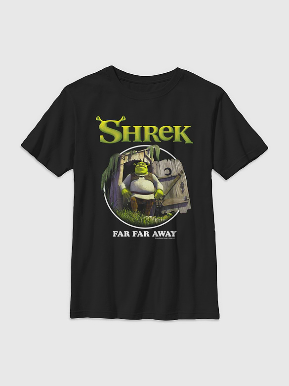 Shrek Hey Now Gender-Neutral Graphic T-Shirt for Kids