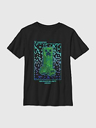 Image number 1 showing, Minecraft Mine Pixel Creep Gender-Neutral Graphic T-Shirt for Kids