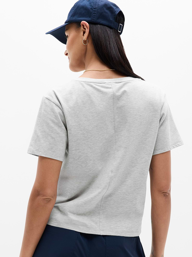 Image number 3 showing, Essential V-Neck Tee