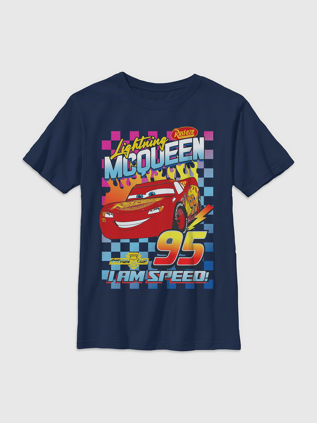 Image number 1 showing, Cars Lightning Speed Gender-Neutral Graphic T-Shirt for Kids