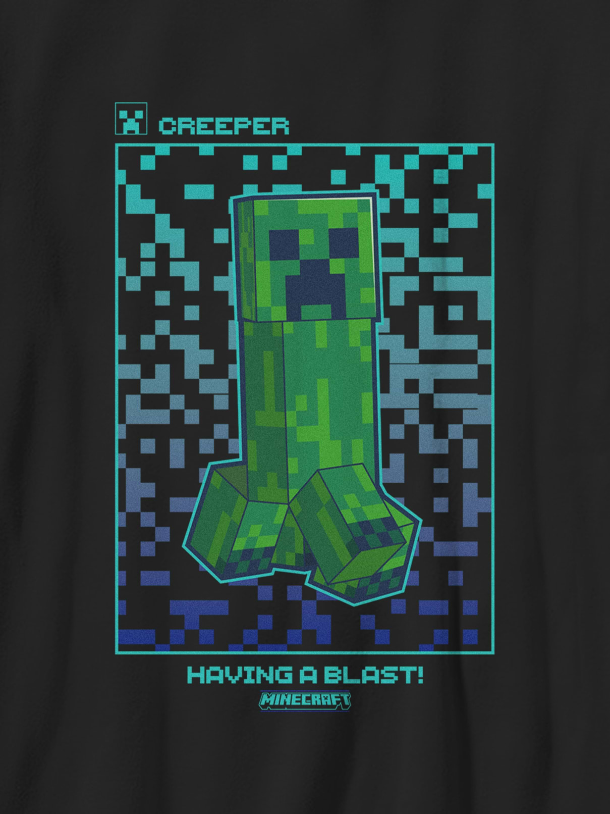 Image number 2 showing, Minecraft Mine Pixel Creep Gender-Neutral Graphic T-Shirt for Kids