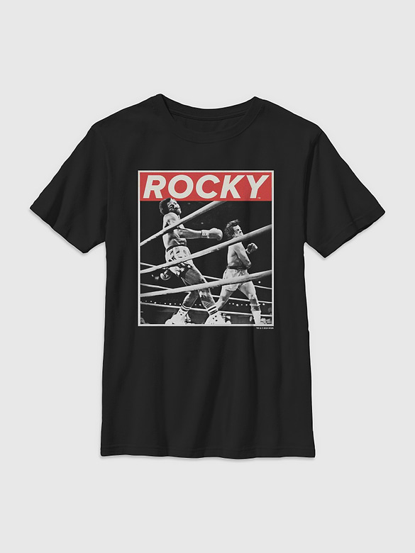 Rocky Savage Punch Gender-Neutral Graphic T-Shirt for Kids
