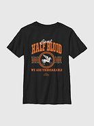 Image number 1 showing, Percy Jackson Collegiate Half Blood Gender-Neutral Graphic T-Shirt for Kids
