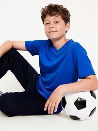 Image number 4 showing, Short-Sleeve Go-Dry Cool Performance T-Shirt for Boys
