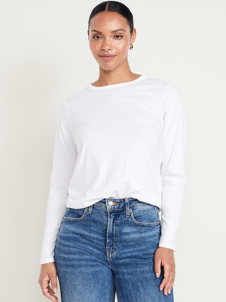 Image number 3 showing, EveryWear Long-Sleeve T-Shirt