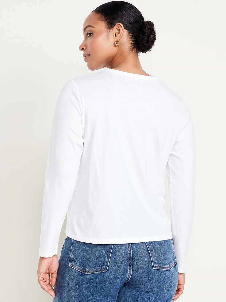 Image number 4 showing, EveryWear Long-Sleeve T-Shirt