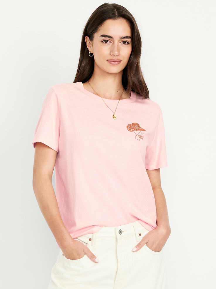 Image number 1 showing, EveryWear Crew-Neck Graphic T-Shirt