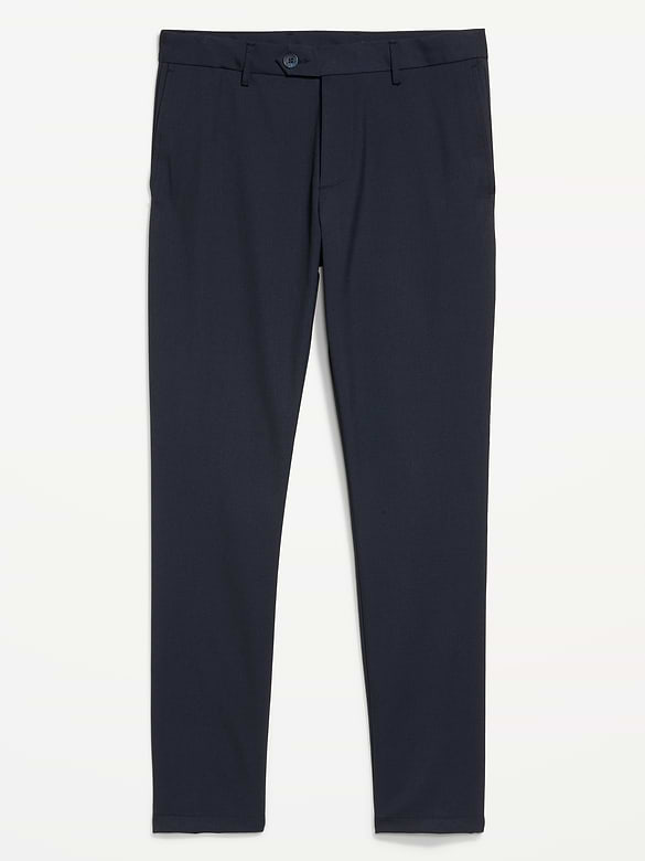 Slim-Fit Twill Dress Pants