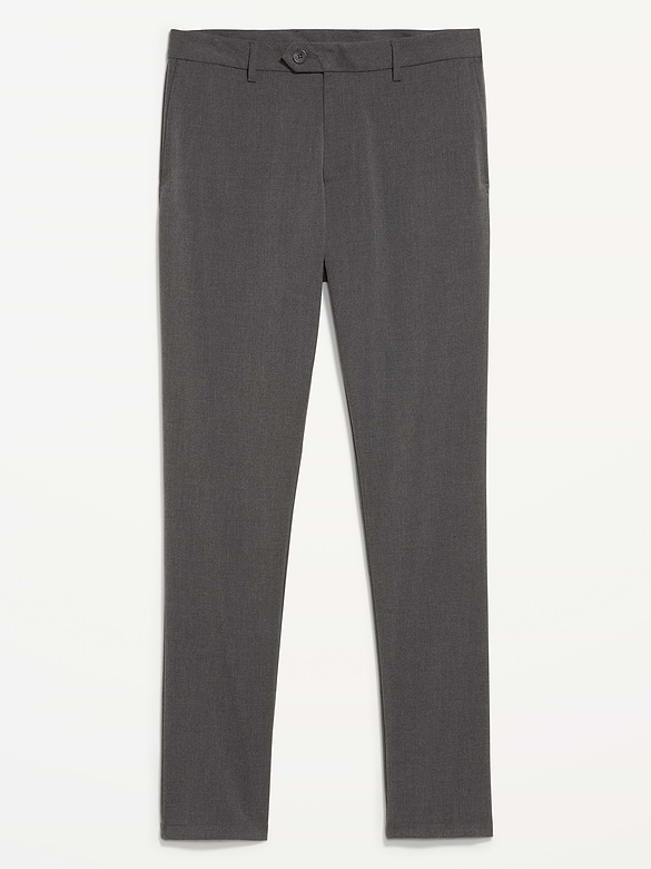Slim-Fit Twill Dress Pants
