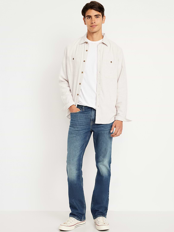 Boot-Cut Built-In Flex Jeans