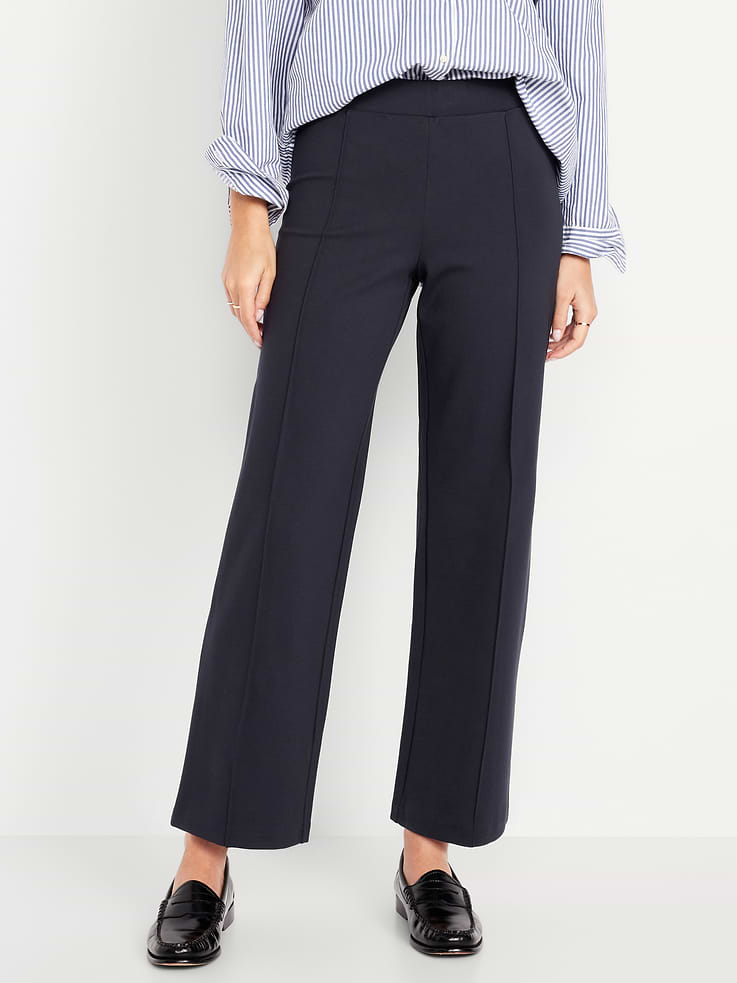 Image number 2 showing, Extra High-Waisted Stevie Straight Pants