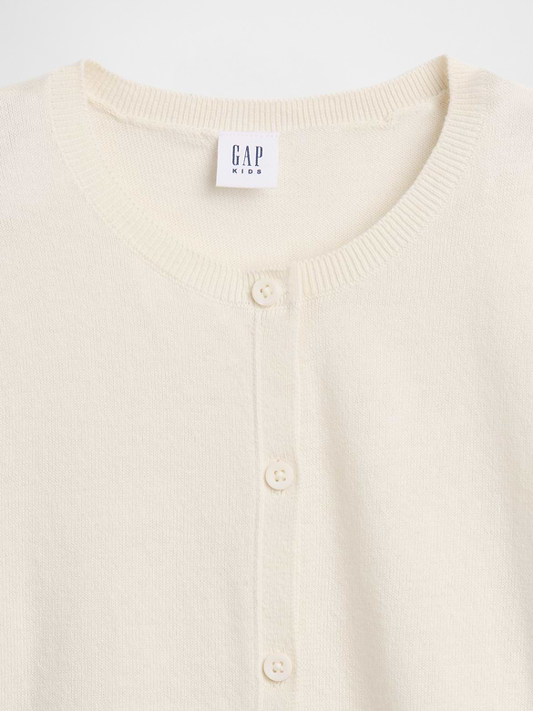 Kids Crewneck Cardigan