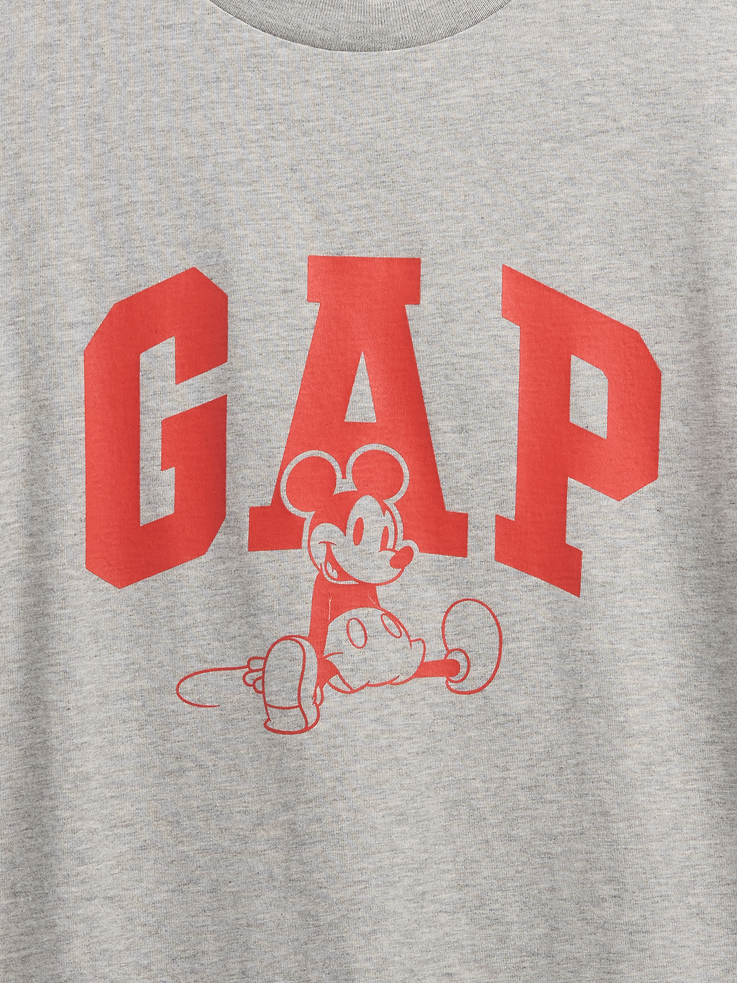 Image number 4 showing, Gap × Disney Mickey Mouse Everyday Soft Relaxed Logo T-Shirt
