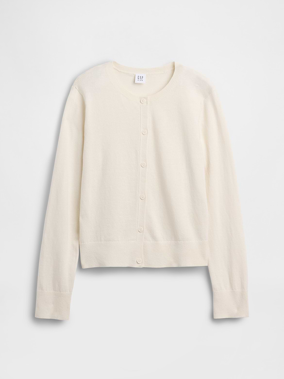 Kids Crewneck Cardigan