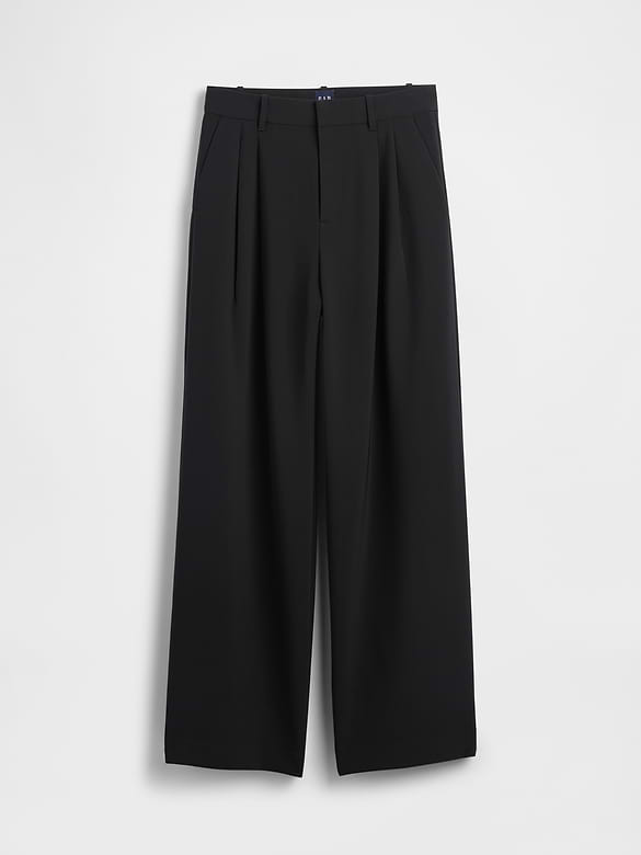 365 High Rise Pleated Trousers