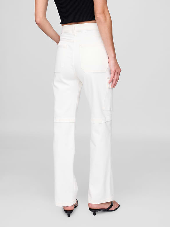 Mid Rise '90s Loose Cargo Jeans