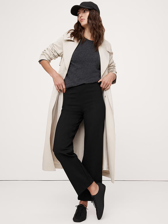 Fitted Everywhere Ponte Ankle Pant