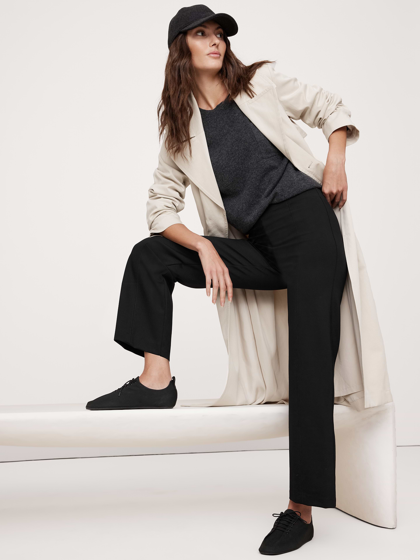 Image number 4 showing, Fitted Everywhere Ponte Ankle Pant