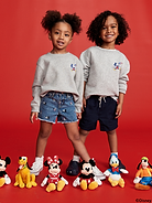 Image number 1 showing, Old Navy x Disney© Mickey Mouse Unisex Oversized Flag Graphic Sweatshirt for Toddler