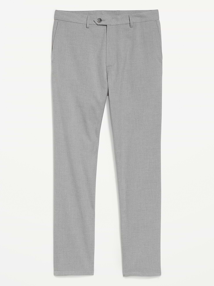 Image number 4 showing, 90's Straight-Fit Twill Dress Pants