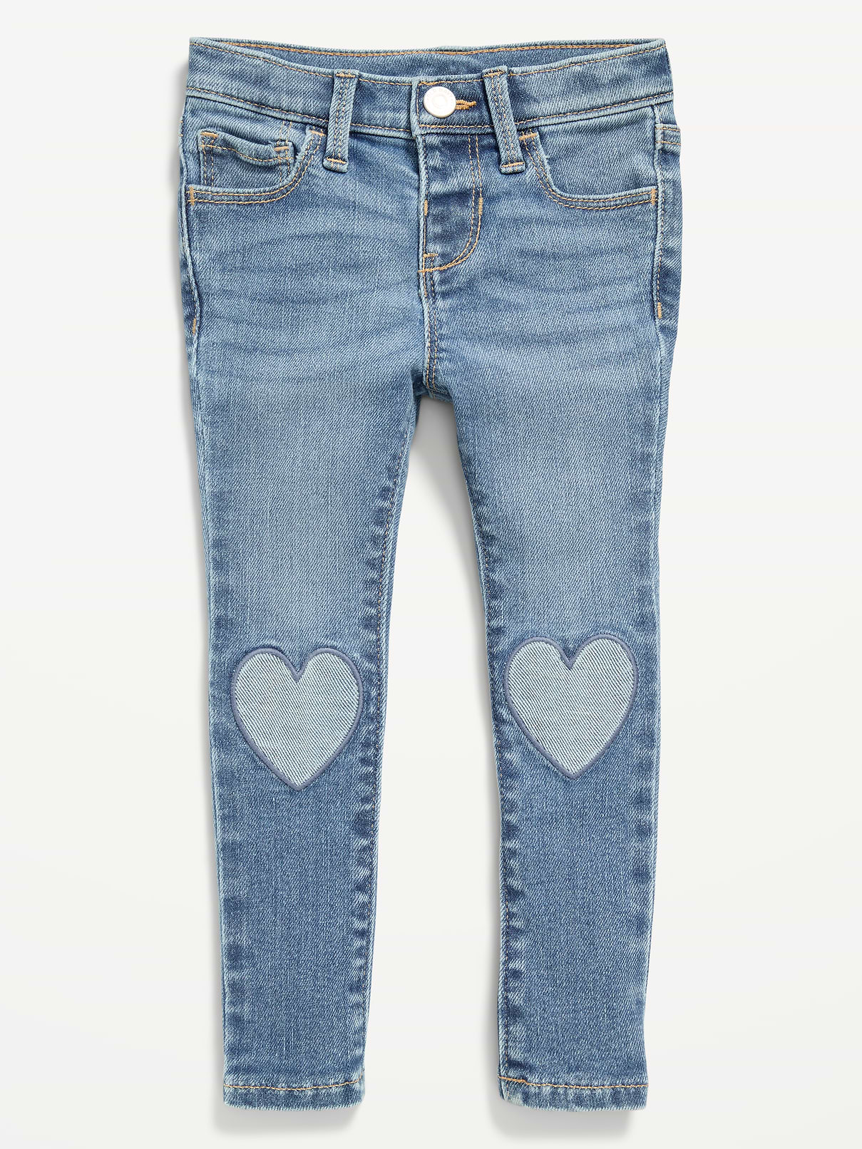 L'image numéro 1 présente Jegging Rockstar à extensibilité 360° à taille haute pour toute-petite fille