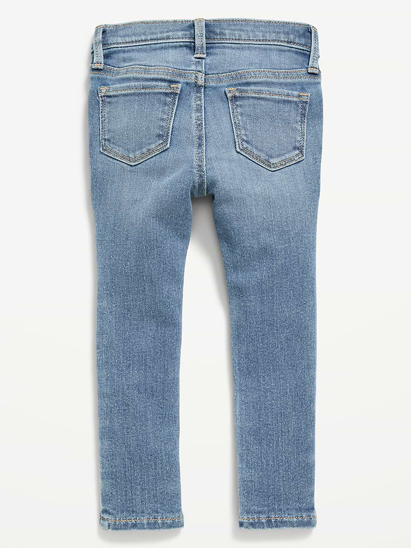 High-Waisted Rockstar 360° Stretch Jeggings for Toddler Girls