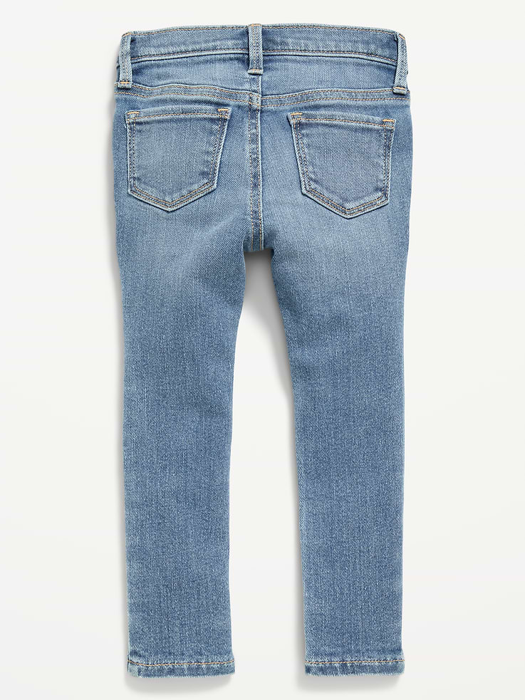 Image 2 of 2, High-Waisted Rockstar 360° Stretch Jeggings for Toddler Girls