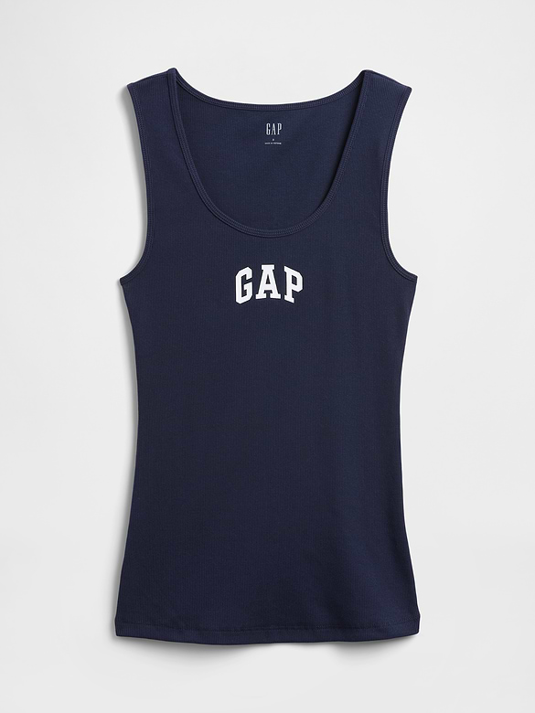 Gap Logo Ribbed Tank Top