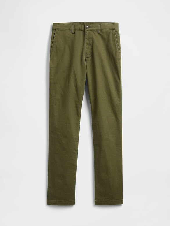 GapFlex Essential Khakis in Straight Fit