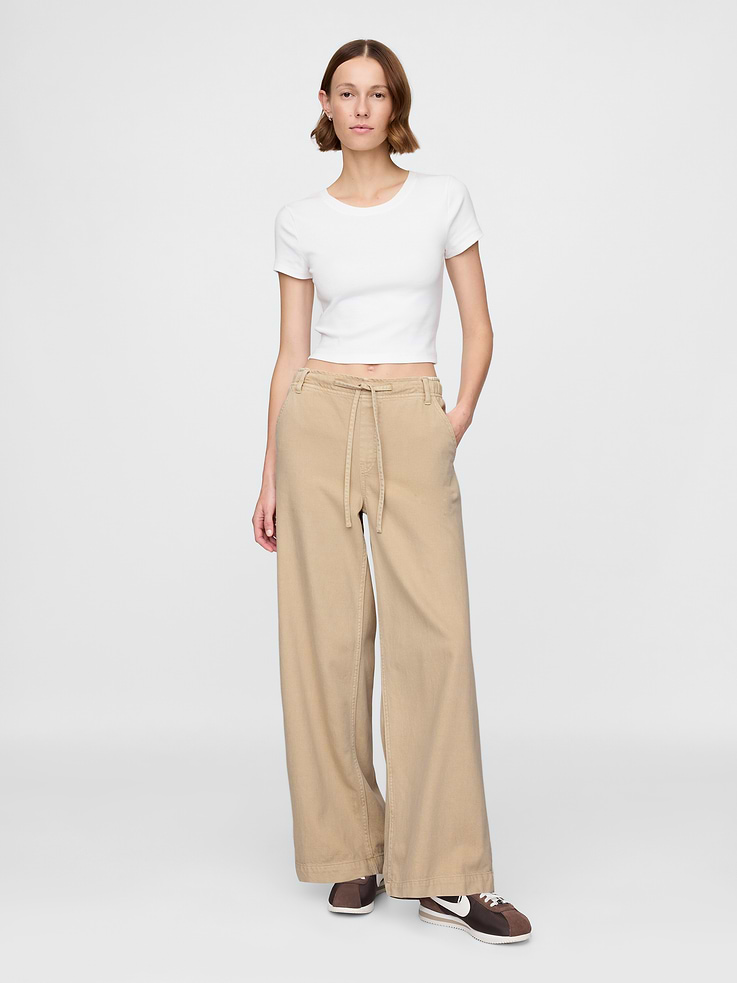 Image number 1 showing, Mid Rise UltraSoft Easy Baggy Jeans