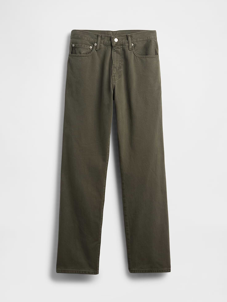 Image number 5 showing, Relaxed Straight Jeans