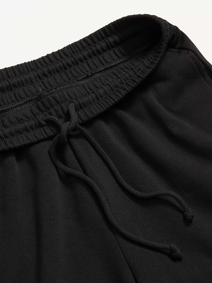 L'image numéro 6 présente Pantalon en coton ouaté à jambe large et à taille haute PurConfort
