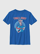 Image number 1 showing, Tom Jerry Patriotic T And J Gender-Neutral Graphic T-Shirt for Kids