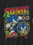 Image number 2 showing, Sonic the Hedgehog Racer Sonic Gender-Neutral Graphic T-Shirt for Kids