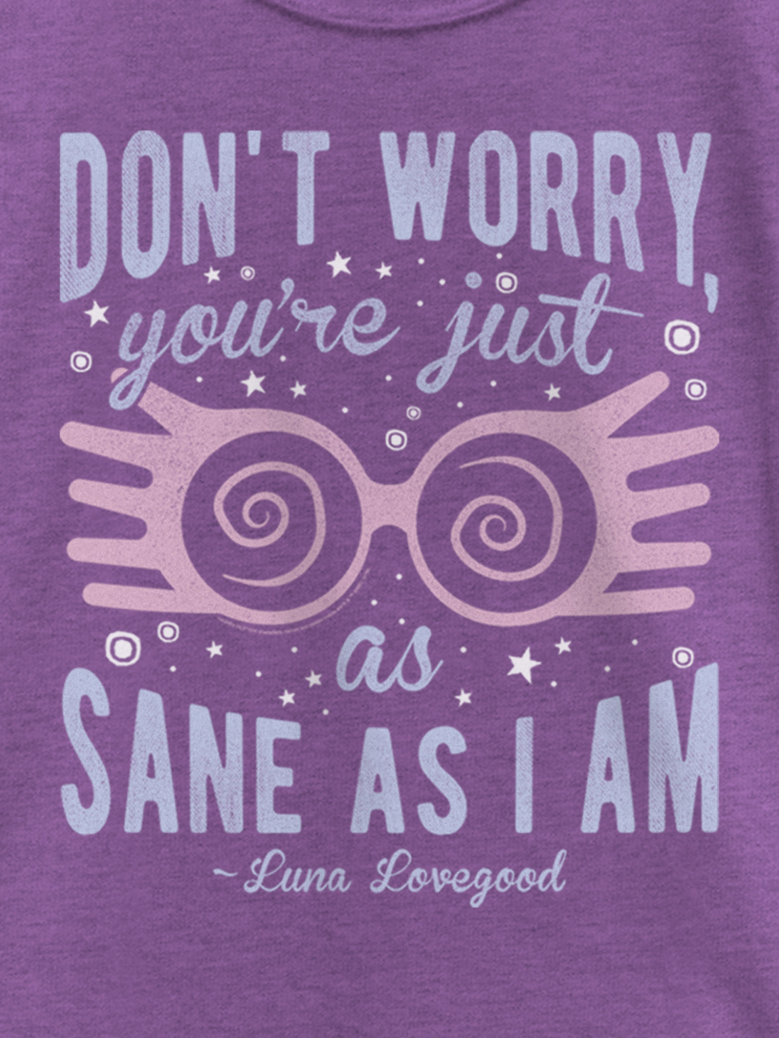 Image number 2 showing, Harry Potter Just As Sane As Luna Graphic T-shirt For Girls