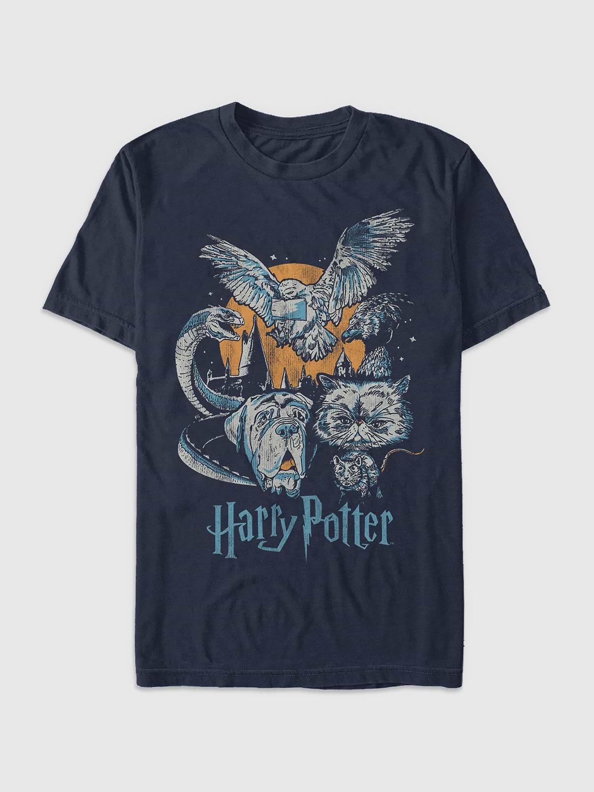 Image number 1 showing, Harry Potter Night Animal Graphic T-shirt