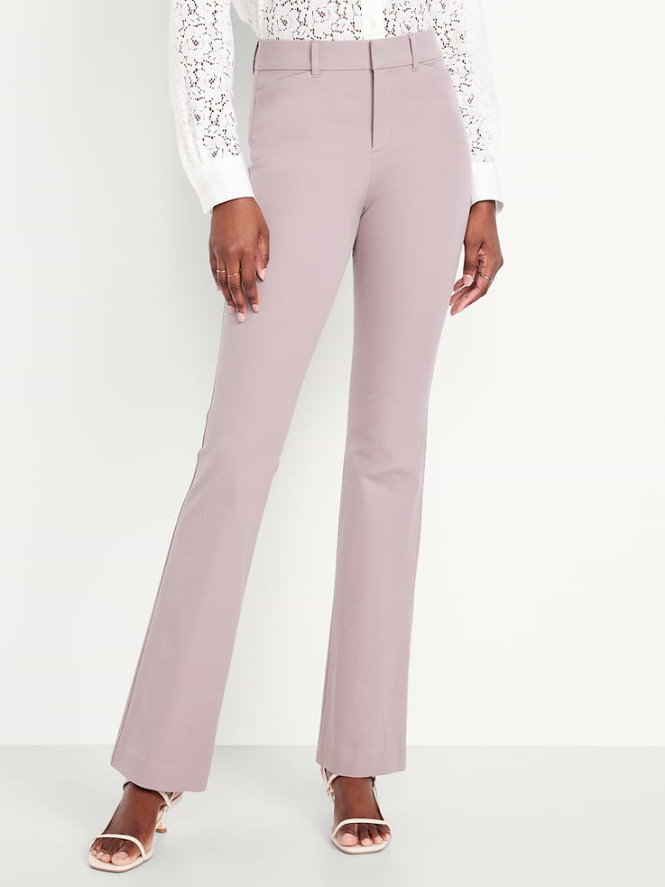 Image number 2 showing, High-Waisted Pixie Flare Pants