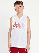 Image number 3 showing, Mesh Graphic Basketball Tank Top for Boys