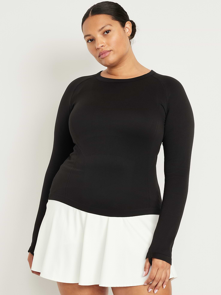 Image number 5 showing, Fluid Seamless Fitted Top