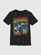 Image number 1 showing, Sonic the Hedgehog Racer Sonic Gender-Neutral Graphic T-Shirt for Kids
