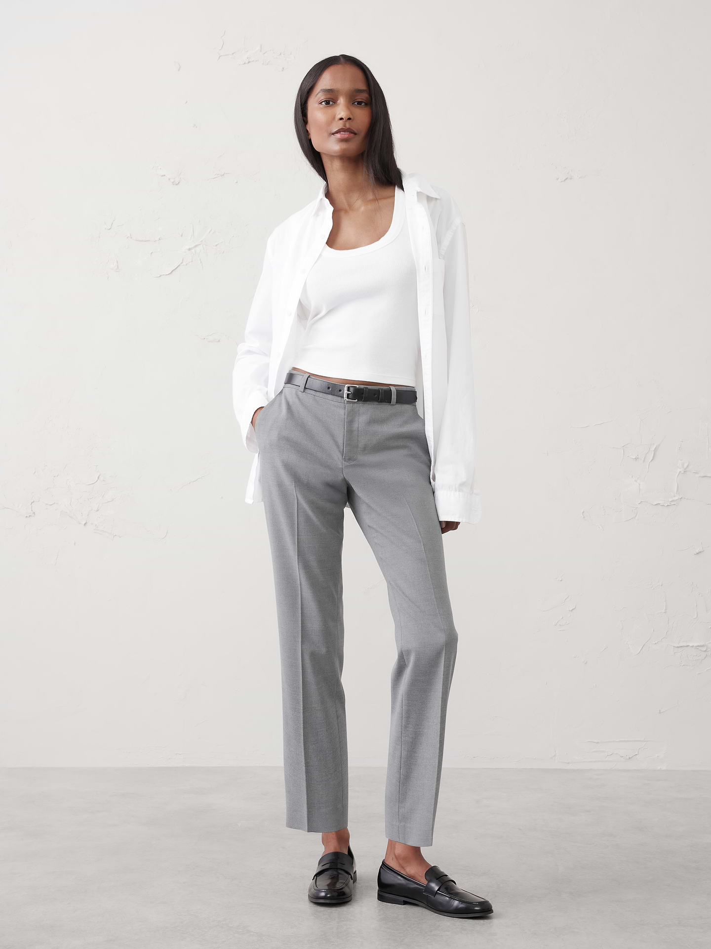 Image number 1 showing, Ryan Stretch Twill Ankle Pant