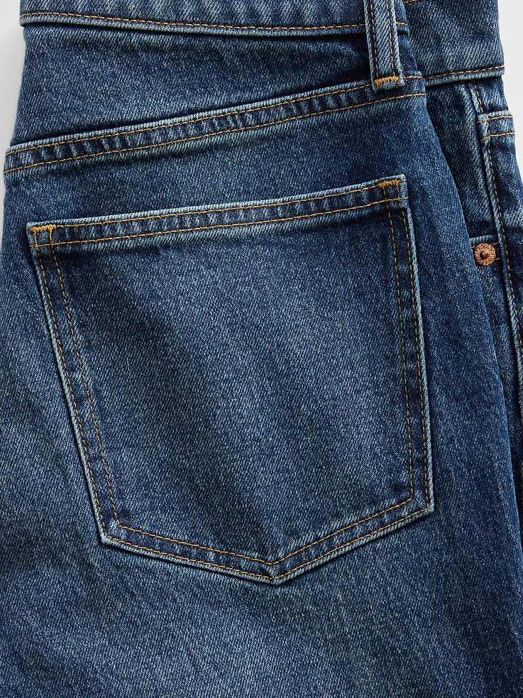 Image number 8 showing, High Rise '90s Slim Straight Crop Jeans