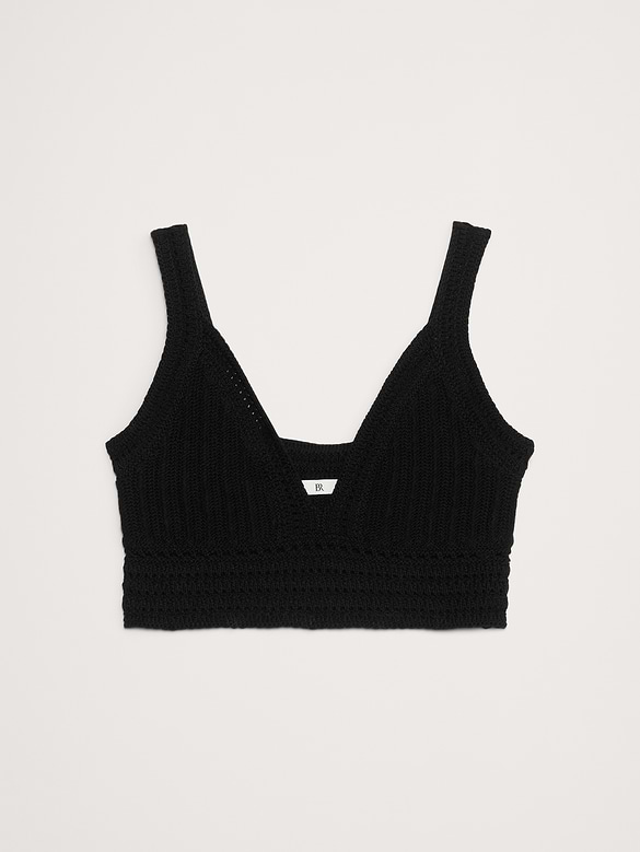 Cotton Crochet Bralette