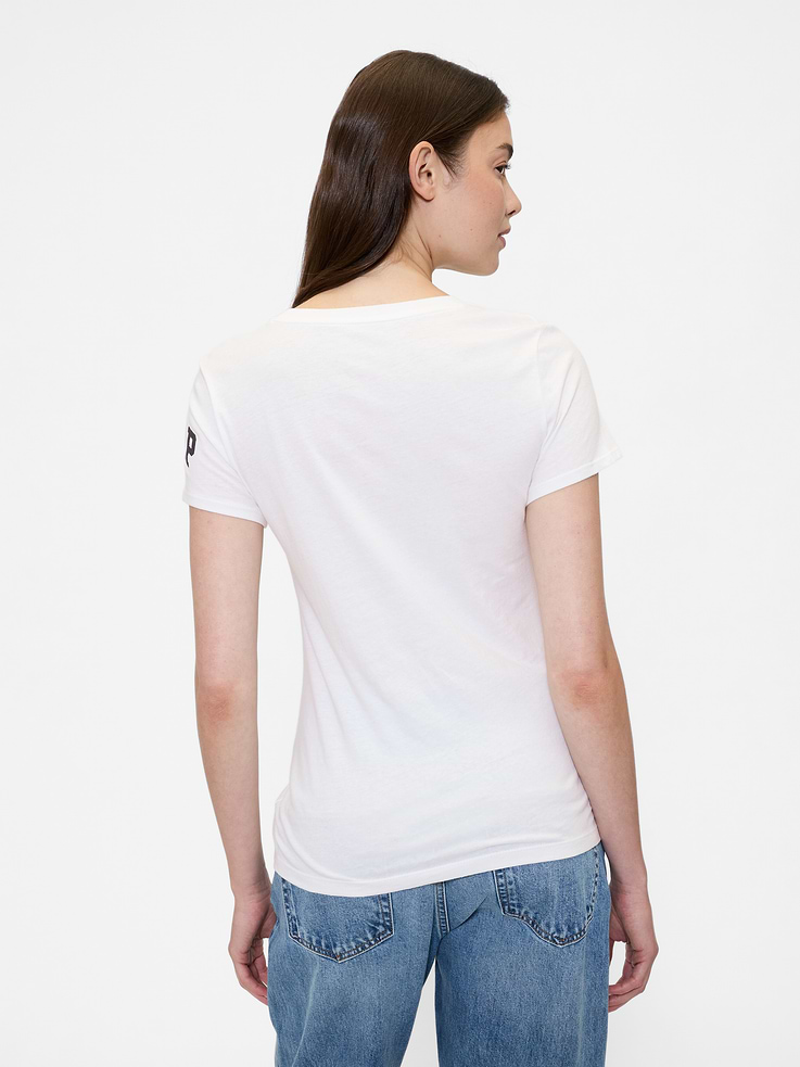 Image 2 of 5, Gap × Disney Minnie Mouse Logo T-Shirt