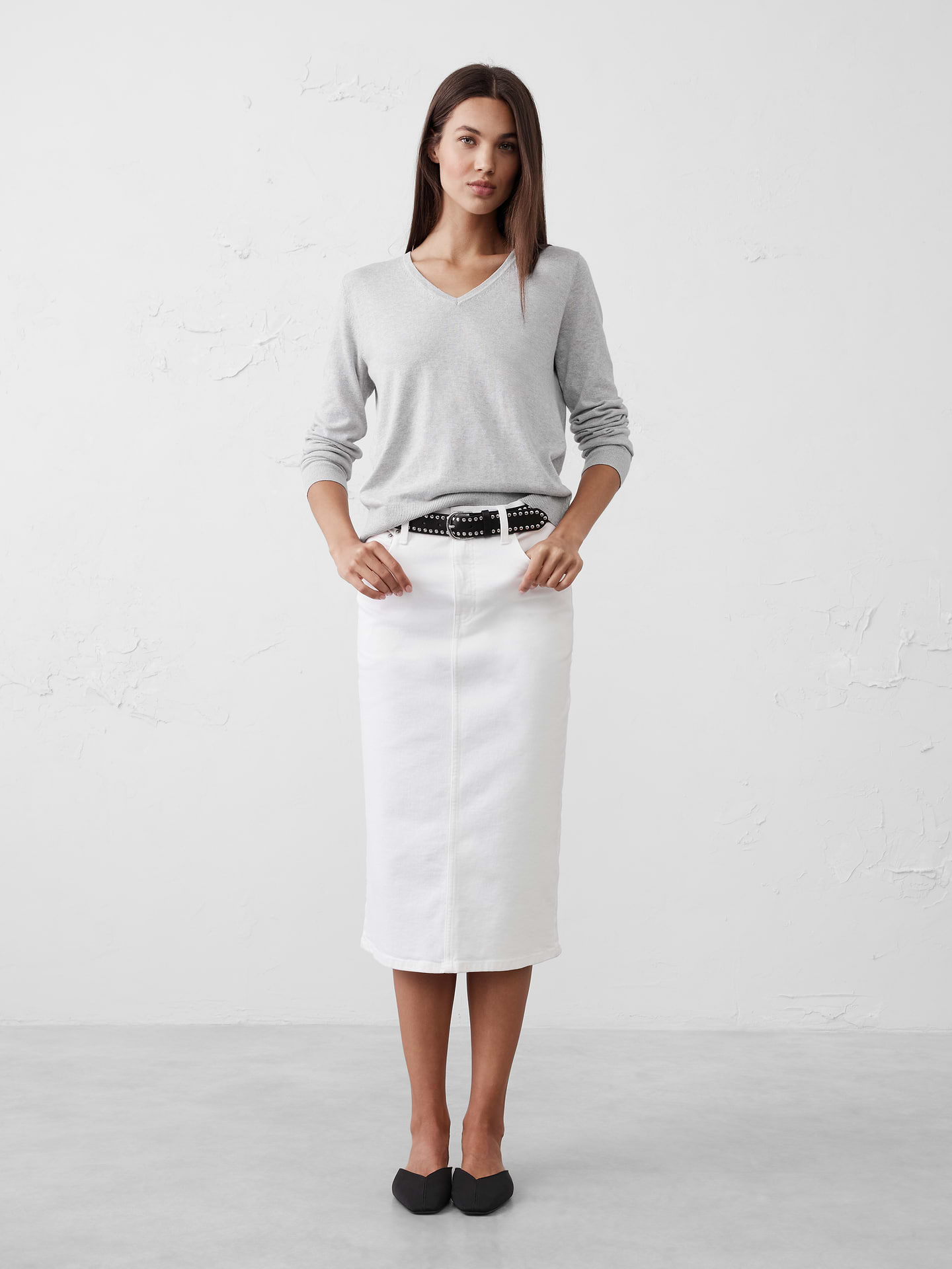 Image number 1 showing, Forever V-Neck Sweater