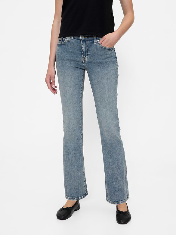 Mid Rise Universal Baby Boot Jeans