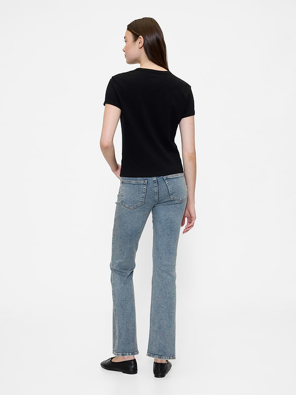 Mid Rise Universal Baby Boot Jeans